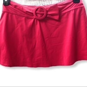 Karla Colletto Buckle‎ A-Line Bikini Skirt nwt